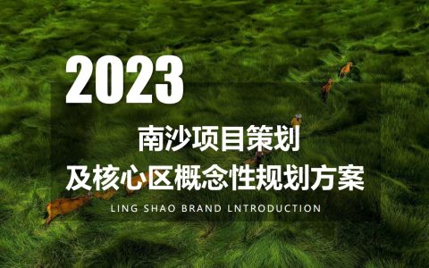 2023南沙项目策划及核心区概念性规划方案【文旅】