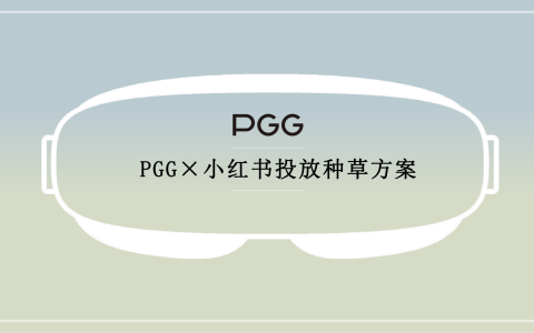 PGG小红书投放种草方案