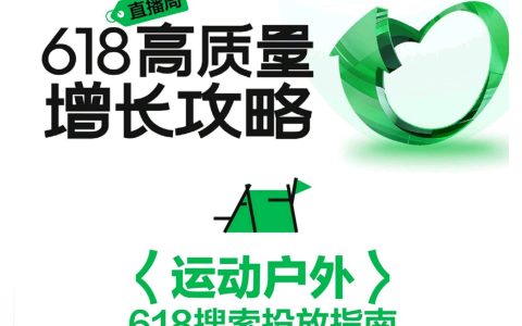 小红书运动户外行业618搜索投放指南