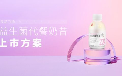 益生菌代餐奶昔-新品上市方案